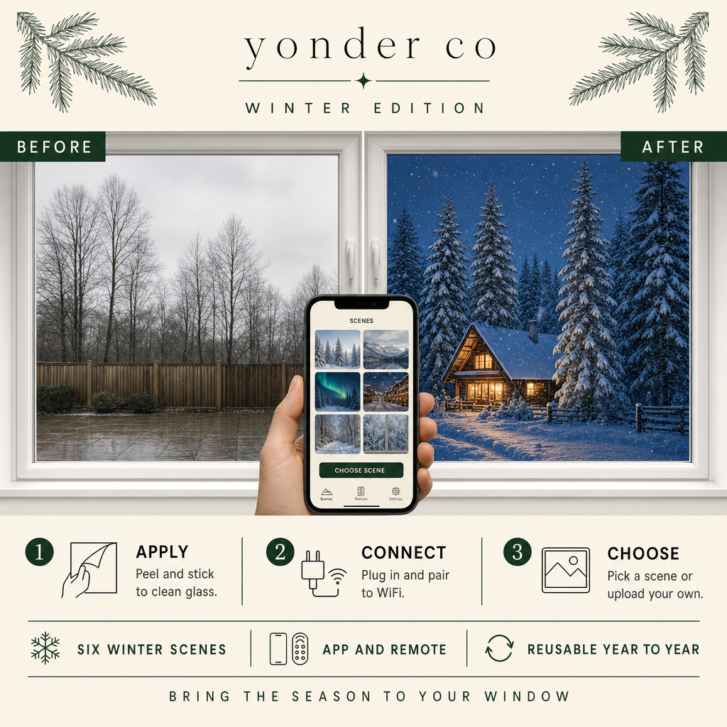 ember co - Animated Window Film Kit