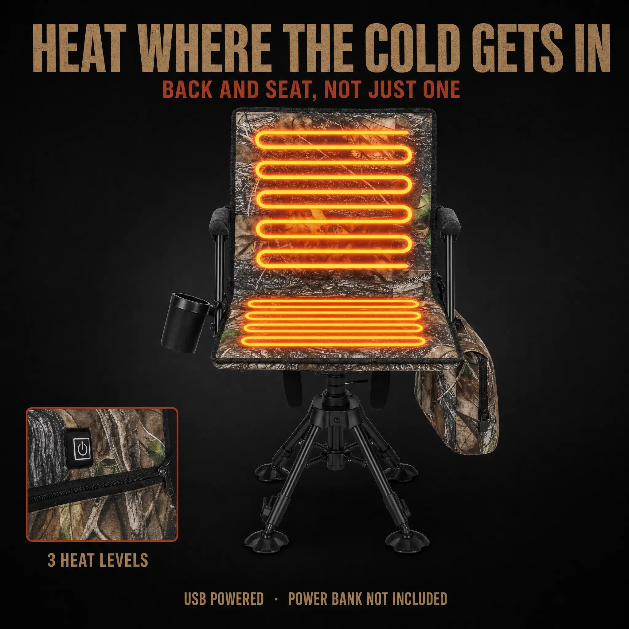 Ember Ridge - Heated Hunting Chair